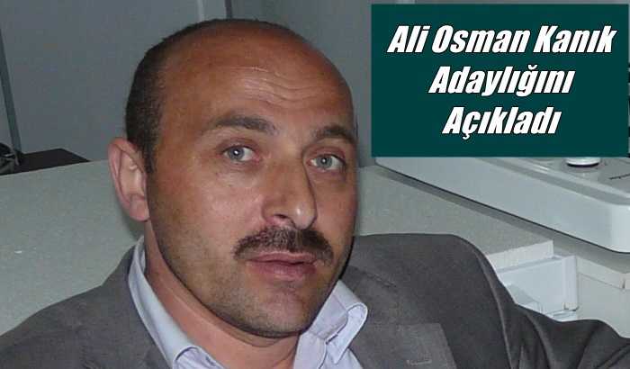 Ali Osman Kanık Çaykara Esnaf Sanatkarlar Odası başkanlığına aday