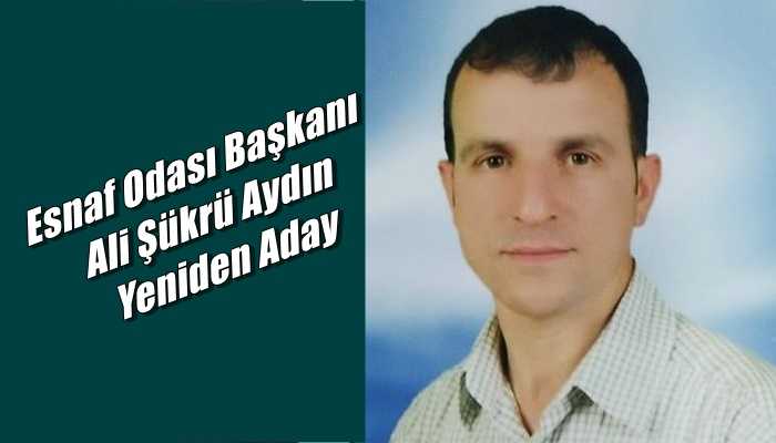 Ali Şükrü Aydın yeniden başkanlığa aday
