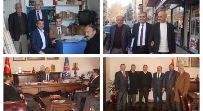 Gümrükçüoğlu Çaykaralı muhtarları misafir etti