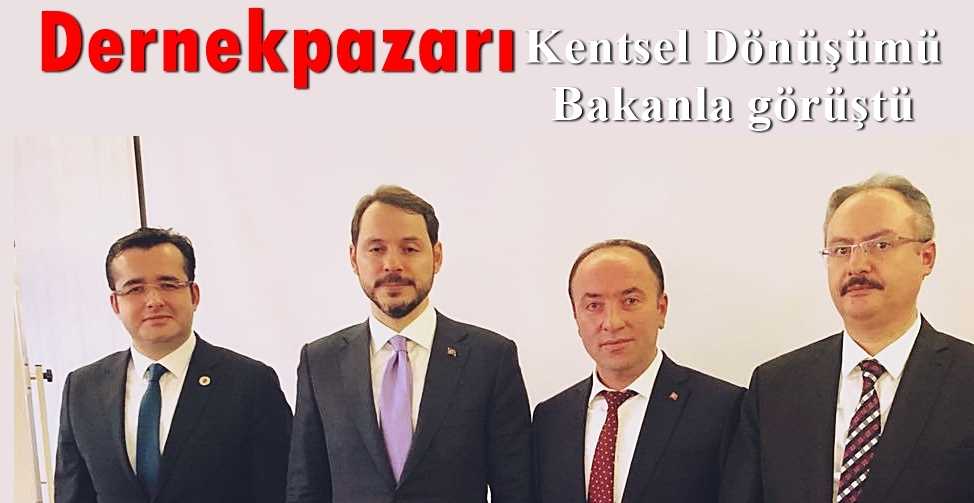 Dernekpazarı Kentsel Dönüşümü Bakan Albayrak ile değerlendirildi