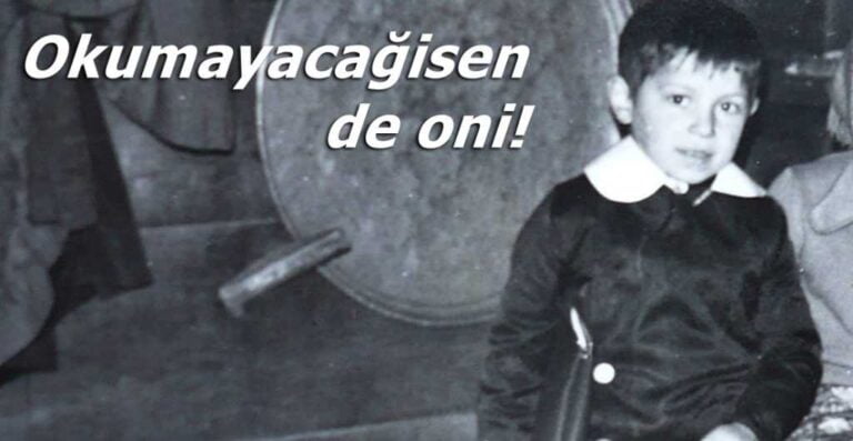 Okumayacağisen de oni!