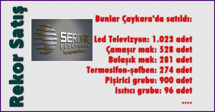 Çaykara’da elektronikte rekor kırdılar