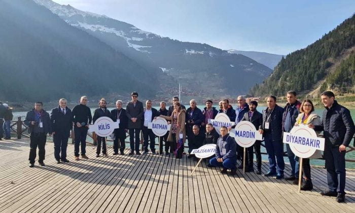 Kaymakam İhsan Ayrancı Güneydoğu’dan gelen gazetecileri Uzungöl’de misafir etti