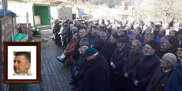 Uzungöl’de Mustafa Şen toprağa verildi