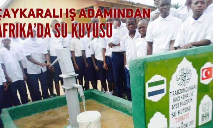 Anne babası için Sierre Lione’de su kuyusu yaptırdı