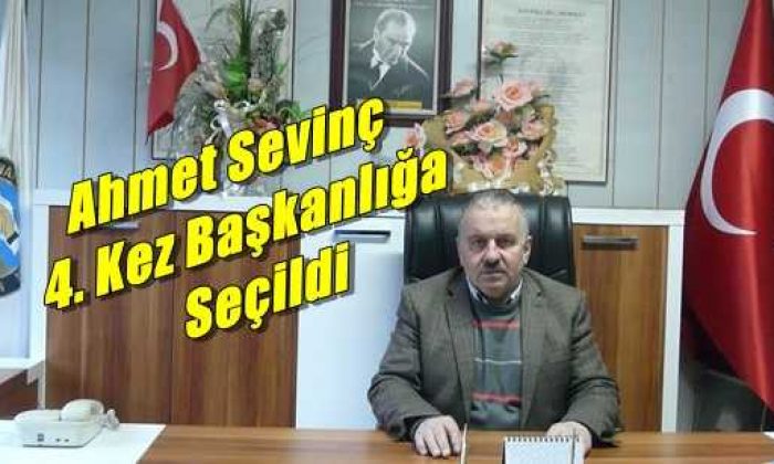 Ahmet Sevinç 4.kez Esnaf ve Sanatkarlar Kredi Kooperatif Başkanlığına seçildi