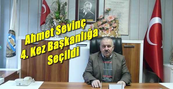 Ahmet Sevinç 4.kez Esnaf ve Sanatkarlar Kredi Kooperatif Başkanlığına seçildi