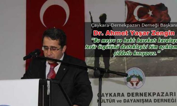 Ahmet Zengin: Bu meşru ve haklı harekatı karalayıcı, terör örgütünü destekleyici tüm açıklamaları şiddetle kınıyoruz