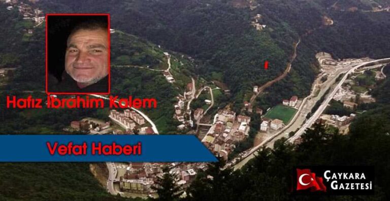 İbrahim Kalem Vefat Etti