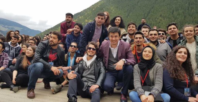 Kaymakam İhsan Ayrancı üniversiteli gençleri ağırladı