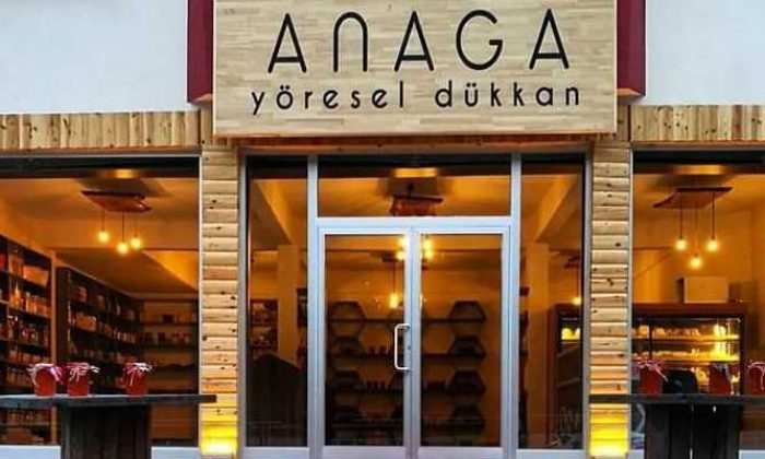 Çaykara’da “ANAGA” Yöresel ürünler dükkanı açıldı