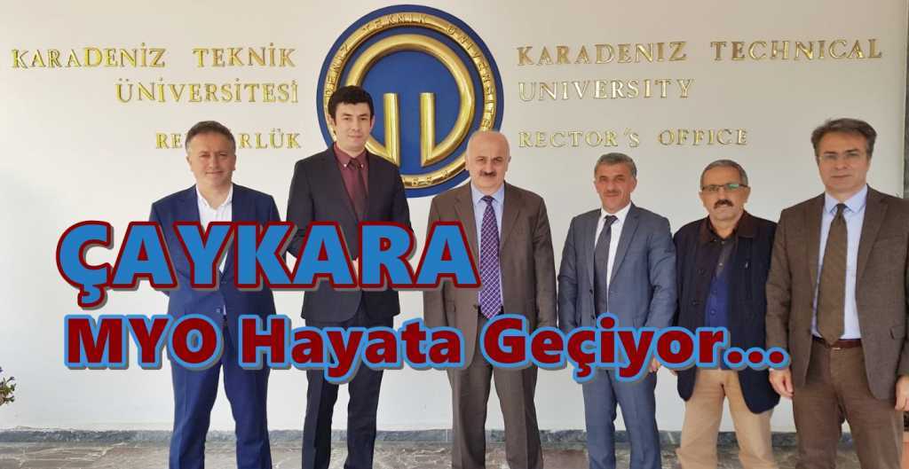 Çaykara Meslek Yüksekokulu hayata geçiyor