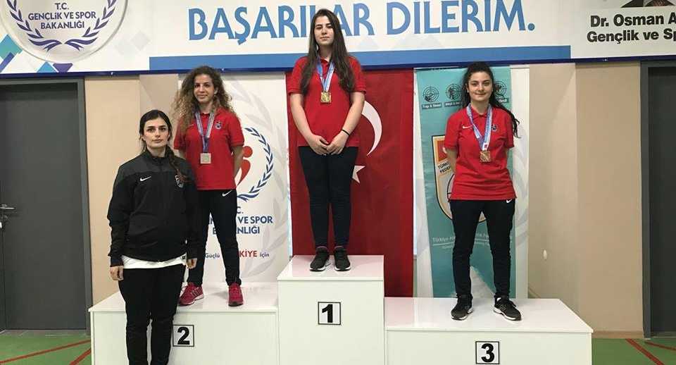 Atıcılıkta Türkiye rekoru Çaykara’dan