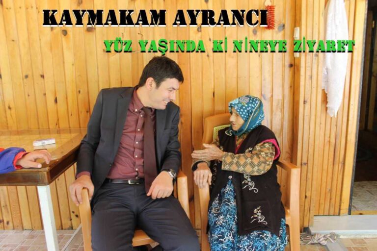 Kaymakam Ayrancı’dan bir günde üç ziyaret
