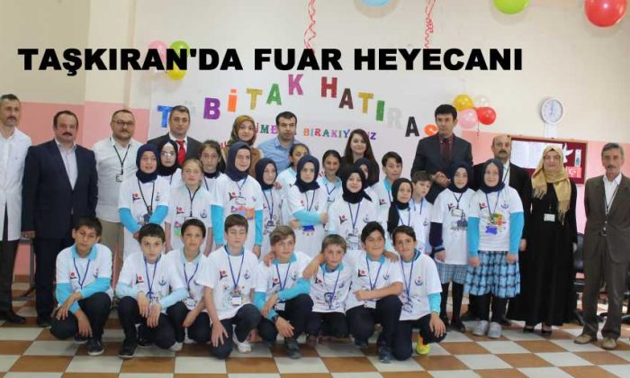 Taşkıran bilim fuarı muhteşemdi