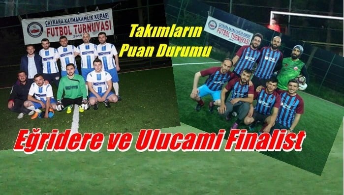 Eğridere ve Ulucami finalist