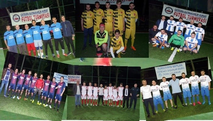 Kaymakamlık  futbol turnuvasında kıyasıya mücadele devam ediyor