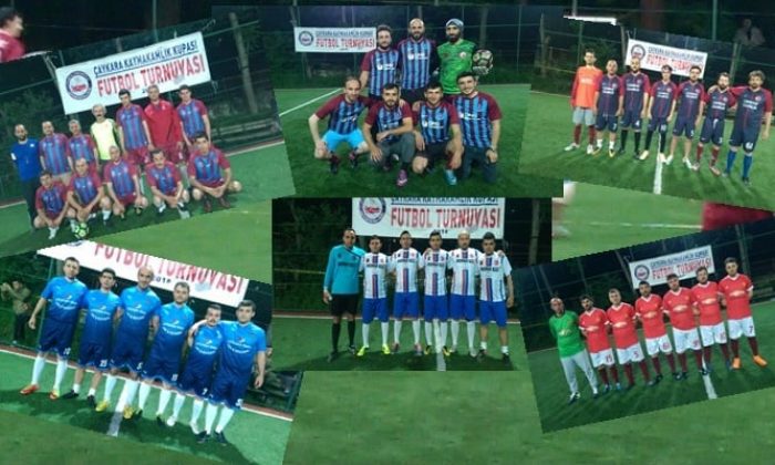 Çaykara Kaymakamlık Kupası Halı Saha Turnuvası Başladı, 3 maç oynandı
