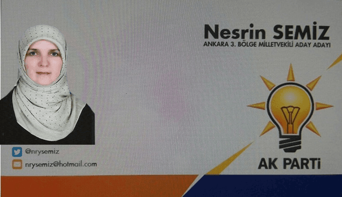 Nesrin Semiz Ankara 3. Bölgeden aday adayı