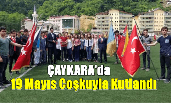 19 Mayıs Gençlik Haftası Çaykara’da coşkuyla kutlandı