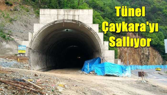 Çaykara beşik gibi sallanıyor, vatandaşlar korku içinde