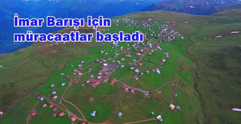 Ruhsatsız yapılar için yapı kayıt belgesi başvuruları başladı