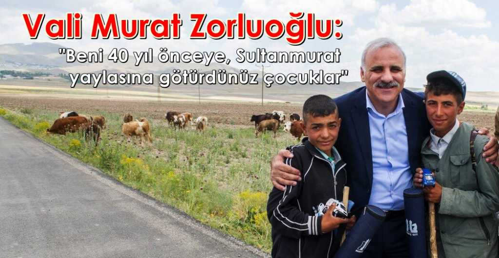 Vali Zorluoğlu çobanlık yapan çocukları görünce kendi çocukluğunu hatırladı