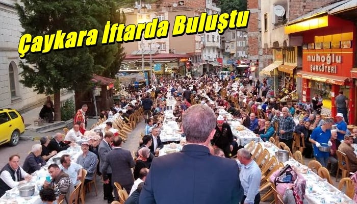 Çaykara İftarda Buluştu