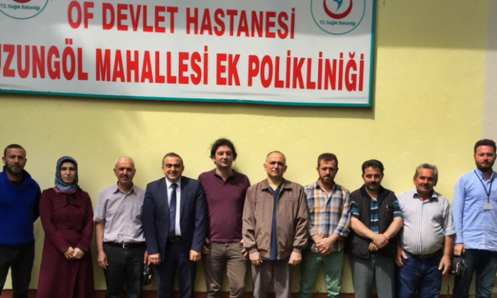Uzungöl’de poliklinik turizm sezonu için hizmete açıldı