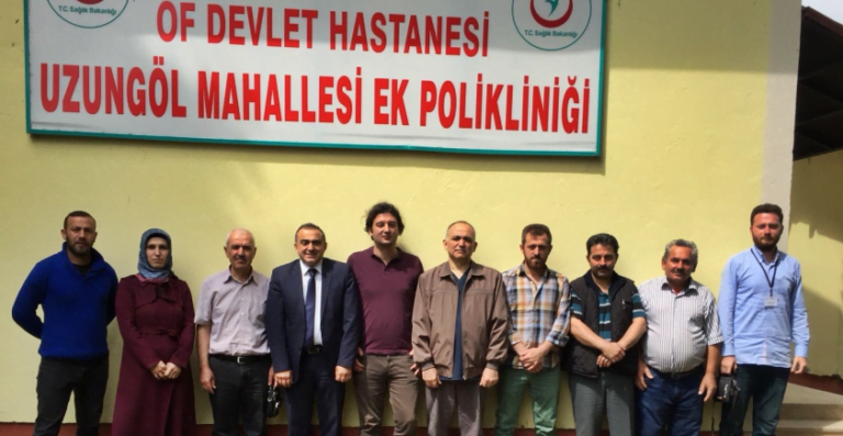 Uzungöl’de poliklinik turizm sezonu için hizmete açıldı