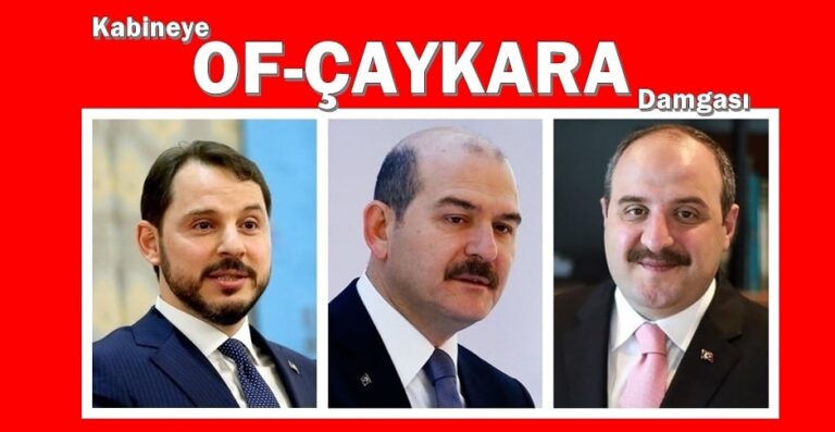 Kabineye Of-Çaykara damgası