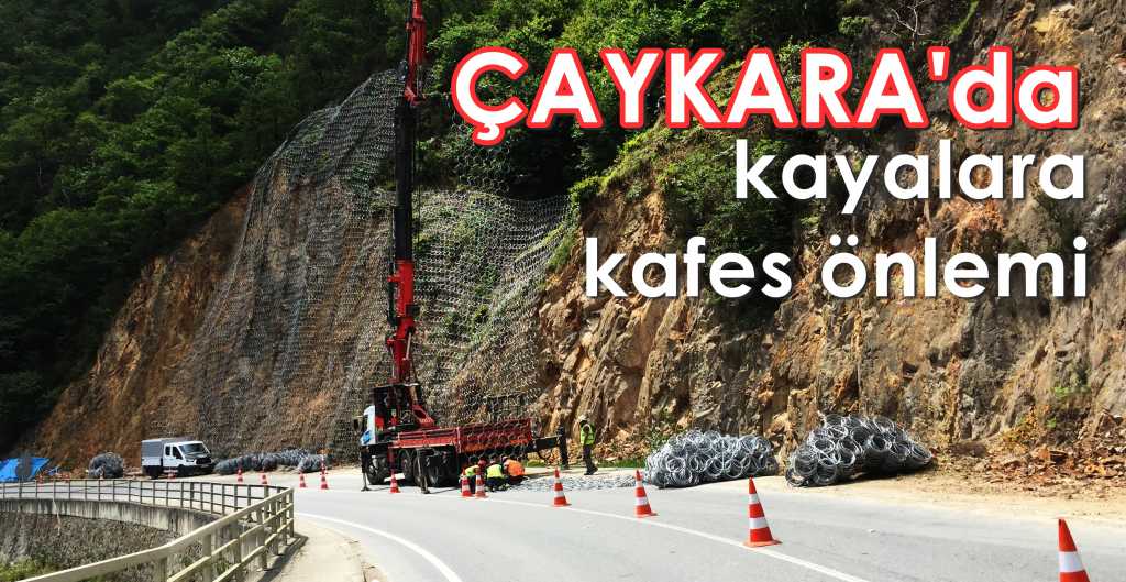 Kayalıklara kafesli önlem…