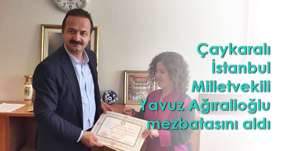 Yavuz Ağıralioğlu mazbatasını aldı