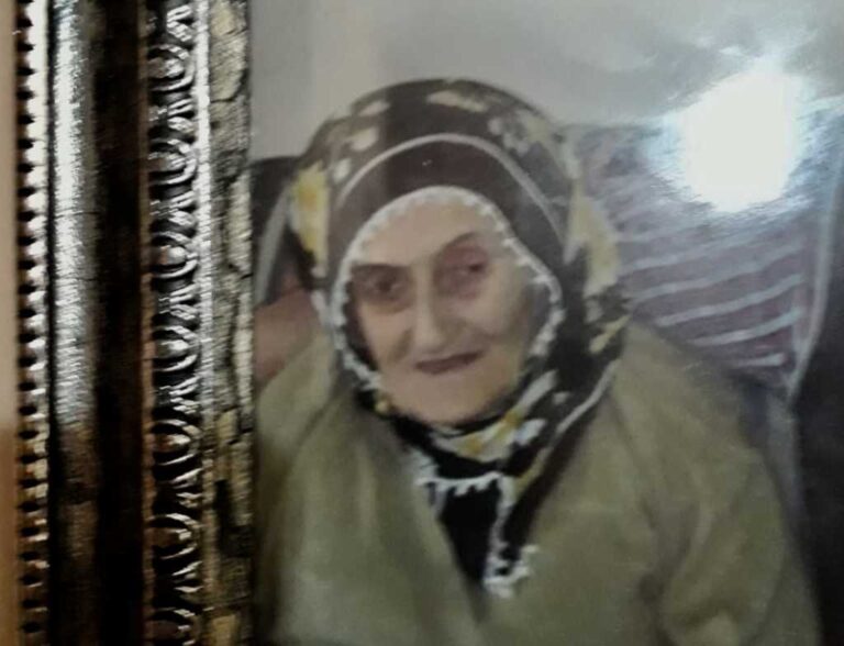 Şahinkaya’da Safiye Hacıahmetoğlu vefat etti