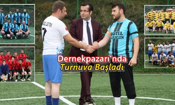 Dernekpazarı Kaymakamlık Kupası Başladı
