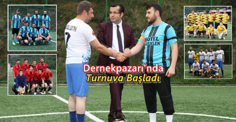 Dernekpazarı Kaymakamlık Kupası Başladı