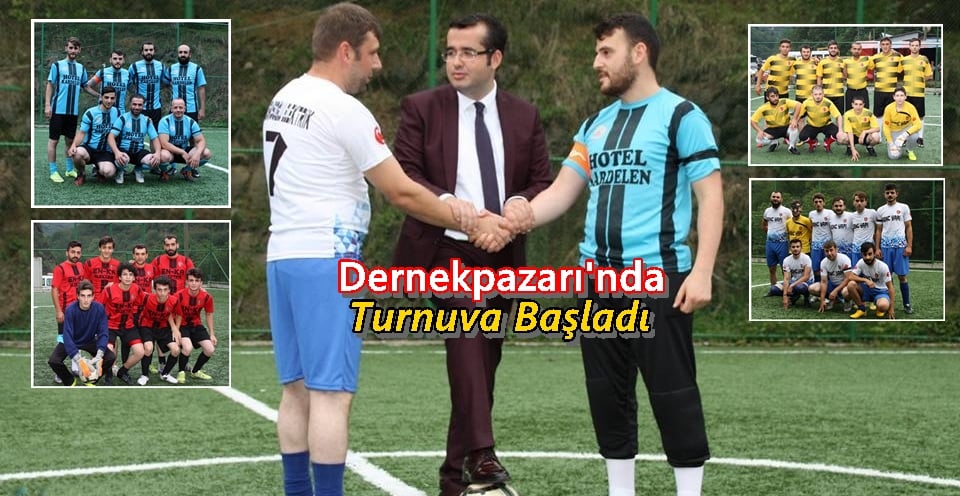 Dernekpazarı Kaymakamlık Kupası Başladı