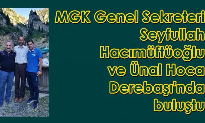Ünal Hoca Seyfullah Hacımüftüoğlu’nu ziyaret etti