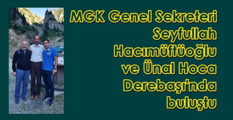 Ünal Hoca Seyfullah Hacımüftüoğlu’nu ziyaret etti