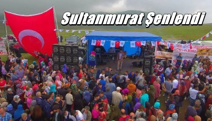 Geleneksel Sultanmurat  Yayla Ortası Şenlikleri yapıldı