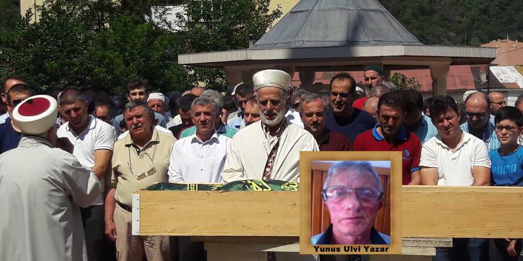 Şahinkaya’dan Yunus Ulvi Yazar’a son görev