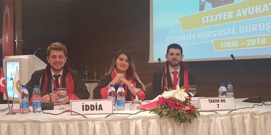 Stajyer Avukat Türkiye ikincisi oldu