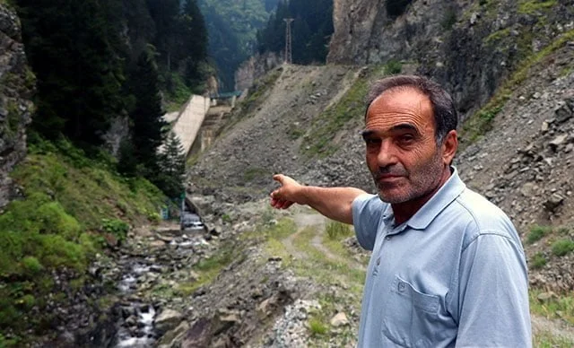 HES Balkodu Deresini Kuruttu