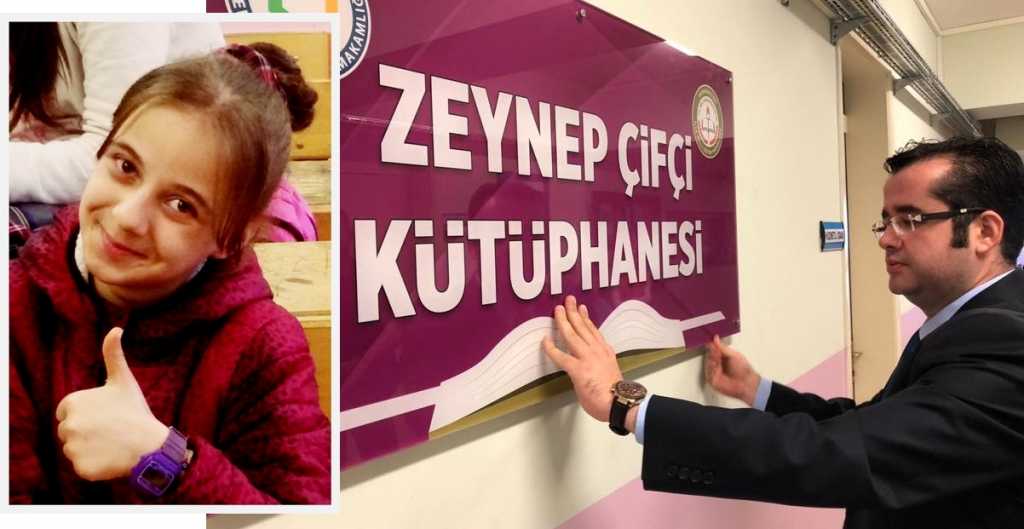 Zeynep’in adı okulunda yaşayacak