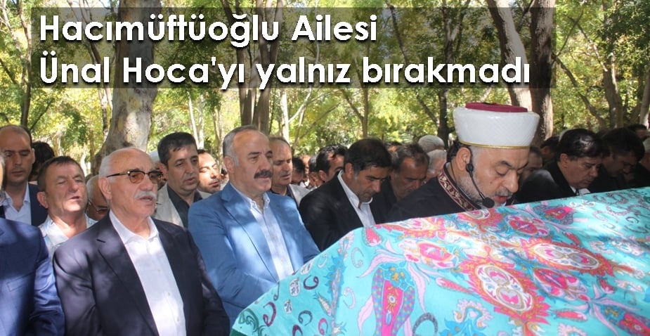 Ünal Karaman’ın acılı gününde yanındaydılar