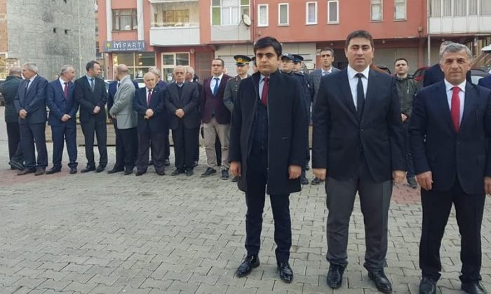Büyük önder Atatürk Çaykara’da anıldı