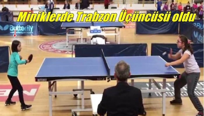 Zeki Bİlge öğrencisi Trabzon 3. oldu