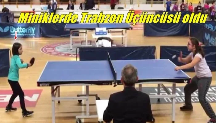 Zeki Bİlge öğrencisi Trabzon 3. oldu
