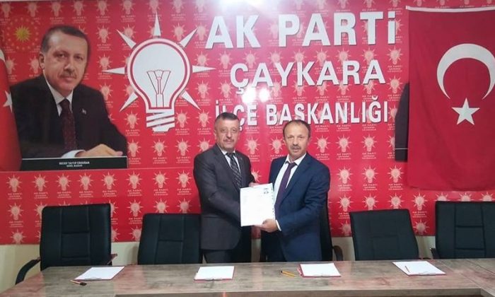 İbrahim Çelebi Çaykara’dan AK.Partiden aday adayı oldu