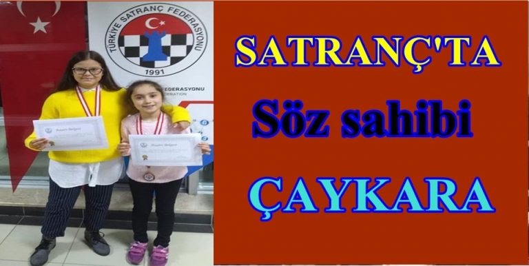 Satranç’ta söz sahibi Çaykara